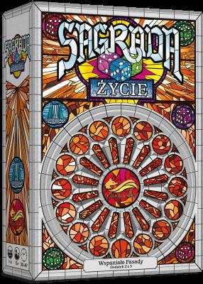Sagrada Życie Gra /Foxgames/. Autor: Irena Brignull. SmakLiter.pl Okładka książki Sagrada Życie Gra /Foxgames/
