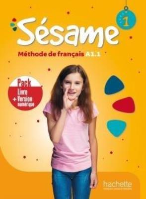 Sesame 1 podręcznik + podręcznik online /PACK/. Autor: Denisot Hugues, Marianne Capouet. SmakLiter.pl Okładka książki Sesame 1 podręcznik + podręcznik online /PACK/