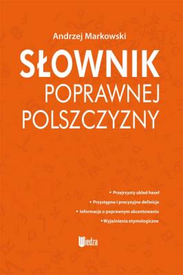 Okładka książki Słownik poprawnej polszczyzny