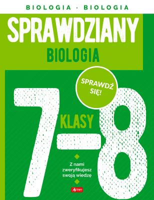 Okładka książki Sprawdziany dla klasy 7-8. Biologia