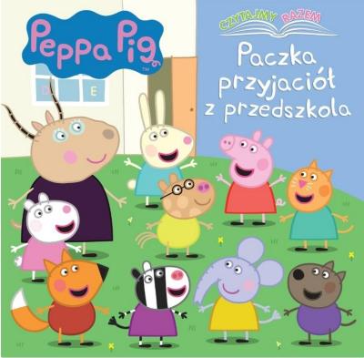 Okładka książki Świnka Peppa. Czytajmy razem. Paczka przyjaciół