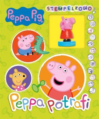 Okładka książki Świnka Peppa. Stempelkowo. Peppa potrafi