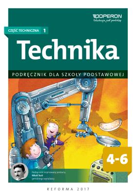 Okładka książki Technika SP 4-6. Część techniczna 1. Podr. OPERON