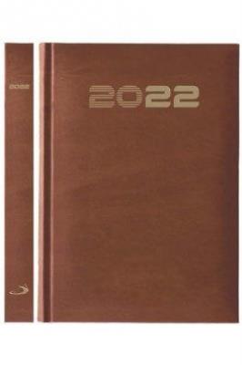 Opakowanie Terminarz 2022 A5 Standard brązowy