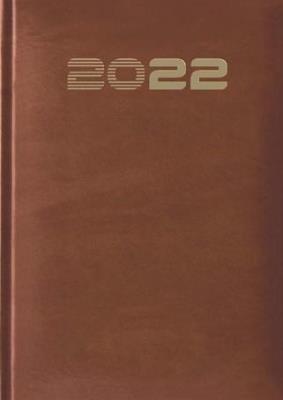 Opakowanie Terminarz 2022 A5 Standard brązowy