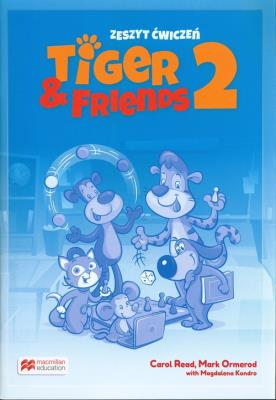 Tiger & Friends 2 WB + kod Student's App MACMILLAN. Autor: Carol Read, Mark Ormerod, Magdalena Kondro. SmakLiter.pl Okładka książki Tiger & Friends 2 WB + kod Student's App MACMILLAN