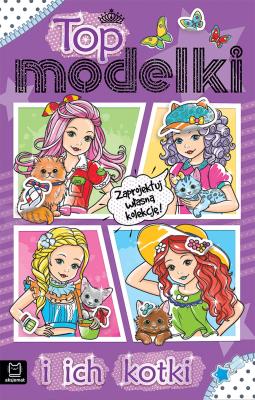 Okładka książki Top modelki i ich kotki