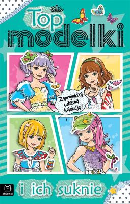 Okładka książki Top modelki i ich suknie
