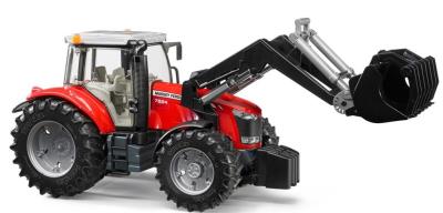 Opakowanie Traktor Massey Ferguson 7600 z ładowarka czołową