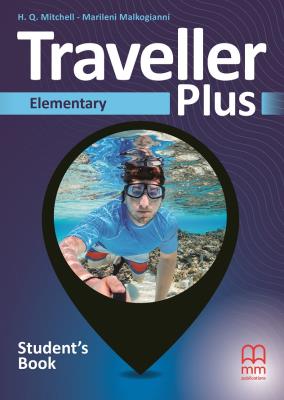 Okładka książki Traveller Plus  Elementary A1 SB MM PUBLICATIONS
