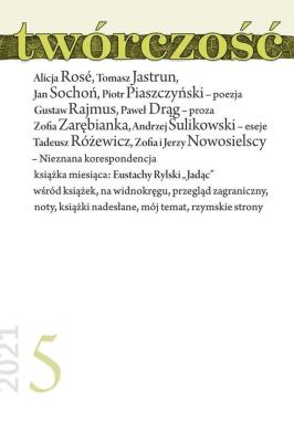 Okładka książki Twórczość 5/2021