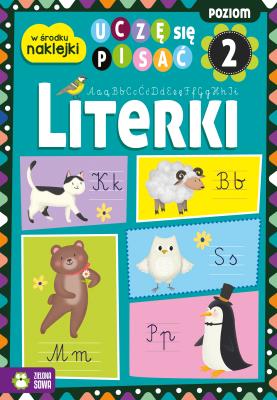 Okładka książki Uczę się pisać. Literki