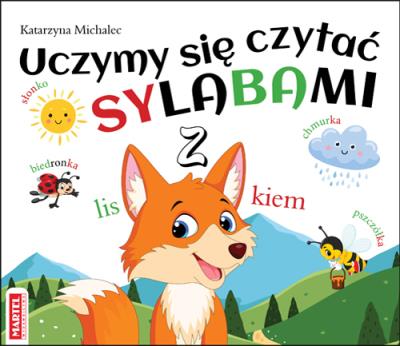 Okładka książki Uczymy się czytać sylabami z liskiem