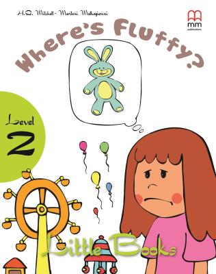 Okładka książki Where's Fluffy? + CD-ROM MM PUBLICATIONS