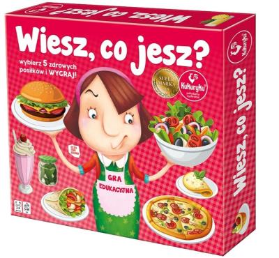 Wiesz, co jesz? wyd. 2021. Wydawca: Kukuryku. SmakLiter.pl Opakowanie Wiesz, co jesz? wyd. 2021