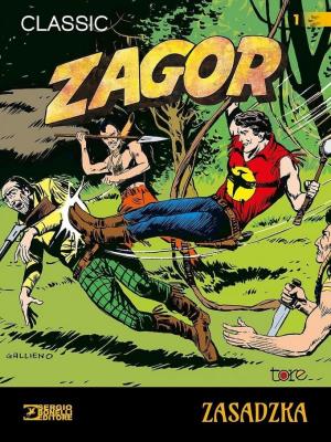 Zagor - 1 - Zasadzka. Autor: NOLITTA GIUDO. SmakLiter.pl Okładka książki Zagor - 1 - Zasadzka