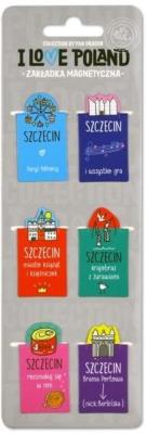 Opakowanie Zakładki magnet. ILP Szczecin ILP-ZAK-S-SZCZ-01