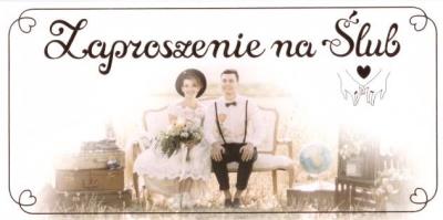 Opakowanie Zaproszenie Ślub Z109
