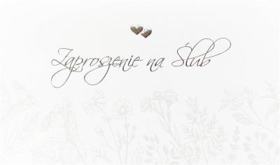 Opakowanie Zaproszenie Ślub ZP-18 (10 szt.)