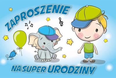 Opakowanie Zaproszenie Urodziny ZA-66 (10 szt.)