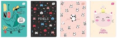 Opakowanie Zeszyt A5/16K kolorowa linia PP Magiczny (20szt)