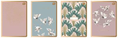 Opakowanie Zeszyt A5/96K kratka Metallic Satin Gold (10szt)