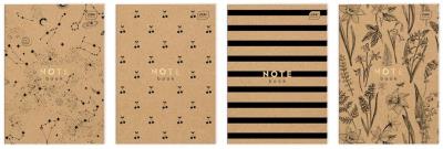 Opakowanie Zeszyt do słówek A6/32K gładki HS Kraft (10szt)