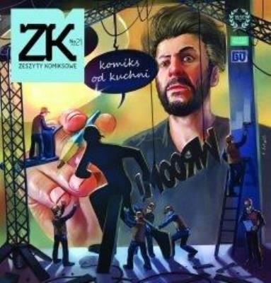 Zeszyty Komiksowe 21 Komiks od kuchni. Autor:   Praca zbiorowa. SmakLiter.pl Okładka książki Zeszyty Komiksowe 21 Komiks od kuchni