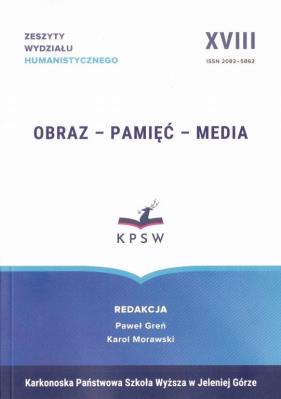 Okładka książki Zeszyty Wydziału Humanistycznego z.XVIII Obraz...