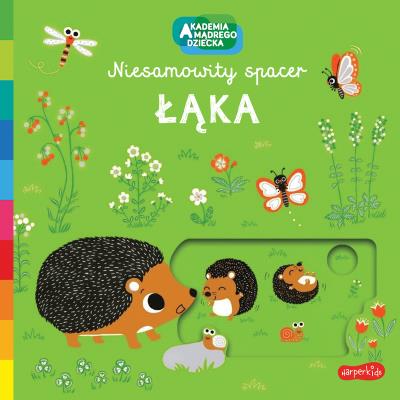 Akademia mądrego dziecka. Łąka. Autor: Emiri Hayashi. SmakLiter.pl Okładka książki Akademia mądrego dziecka. Łąka