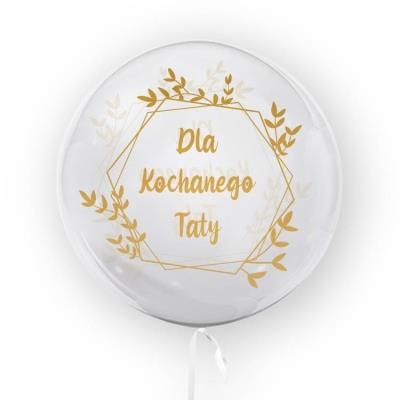 Opakowanie Balon 45cm Dla kochanego taty TUBAN