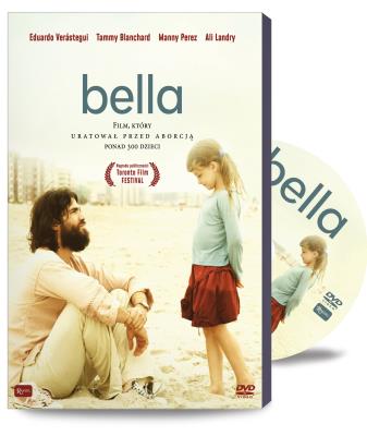 Bella + DVD. Autor: Alejandro Monteverde. SmakLiter.pl Okładka książki Bella + DVD