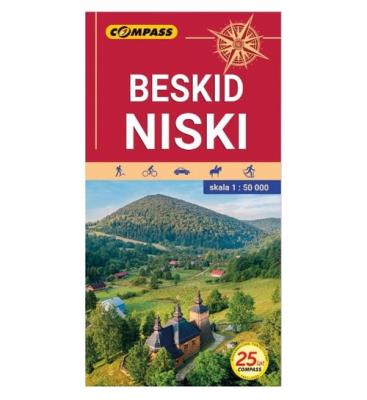 Beskid Niski. Autor:   Praca zbiorowa. SmakLiter.pl Okładka książki Beskid Niski