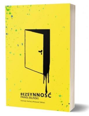 Bezsynność. Autor: Biliński Paweł. SmakLiter.pl Okładka książki Bezsynność