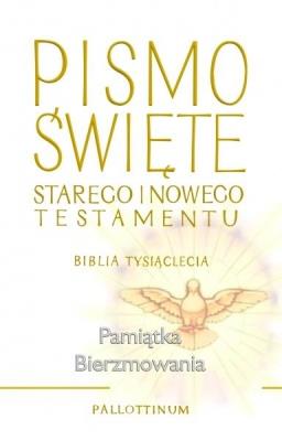 Biblia Tysiąclecia - format oazowy (bierzmowanie). Autor:   Praca zbiorowa. SmakLiter.pl Okładka książki Biblia Tysiąclecia - format oazowy (bierzmowanie)