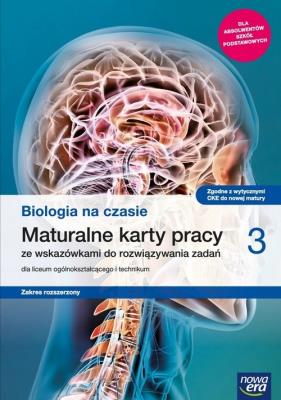 Biologia LO 3 Na czasie... KP ZR 2021 NE. Autor: Bartłomiej Grądzki, Kaczmarek Dawid, Anna Tychmanow. SmakLiter.pl Okładka książki Biologia LO 3 Na czasie... KP ZR 2021 NE