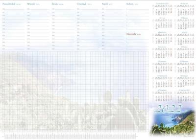 Opakowanie Biuwar 2022 Barwny (terminarz tygodniowy) BF05