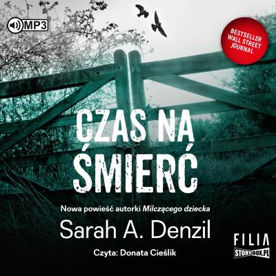 CD MP3 Czas na śmierć. Autor: A. Denzil Sarah. SmakLiter.pl Okładka książki CD MP3 Czas na śmierć
