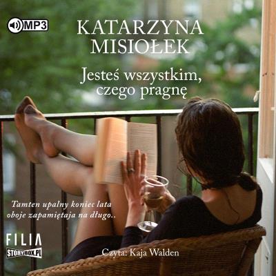CD MP3 Jesteś wszystkim, czego pragnę. Autor: Misiołek Katarzyna. SmakLiter.pl Okładka książki CD MP3 Jesteś wszystkim, czego pragnę