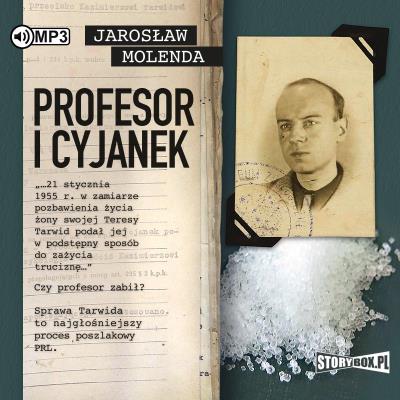 CD MP3 Profesor i cyjanek. Autor: Jarosław Molenda. SmakLiter.pl Okładka książki CD MP3 Profesor i cyjanek