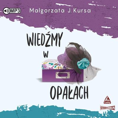CD MP3 Wiedźmy w opałach. Autor: Małgorzata J. Kursa. SmakLiter.pl Okładka książki CD MP3 Wiedźmy w opałach