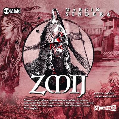 CD MP3 Żmij. Autor: Sindera Marcin. SmakLiter.pl Okładka książki CD MP3 Żmij