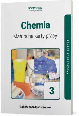Chemia LO 3 Maturalne karty pracy ZR OPERON. Autor: Malecha Piotr. SmakLiter.pl Okładka książki Chemia LO 3 Maturalne karty pracy ZR OPERON