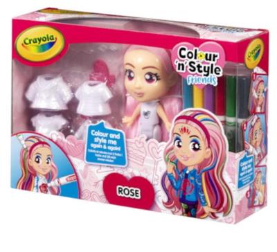 Colour n Style Rose de luxe CRAYOLA. Wydawca: Crayola. SmakLiter.pl Opakowanie Colour n Style Rose de luxe CRAYOLA