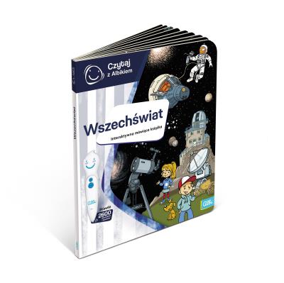 Okładka książki Czytaj z Albikiem Wszechświat