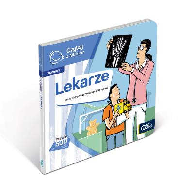 Okładka książki Czytaj z Albikiem zawody Lekarza