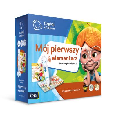 Okładka książki Czytaj z Albikiem zestaw Mój pierwszy elementarz
