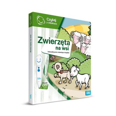 Okładka książki Czytaj z Albikiem Zwierzęta na wsi