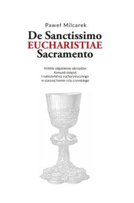 Okładka książki De Santissimo Eucharistiae Sacramento