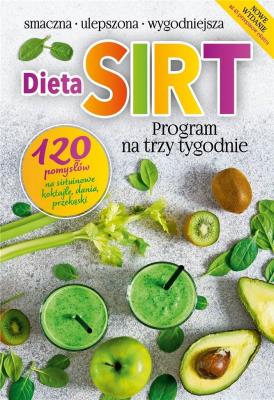 Dieta SIRT. Autor: Joanna Zielewska. SmakLiter.pl Okładka książki Dieta SIRT